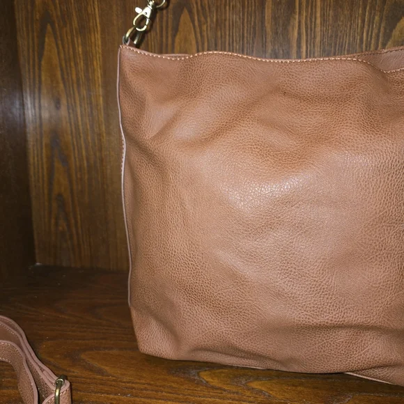 Carlos by Carlos Santana Tan Slouchy Shoulder Bag - Picture 2 of 10